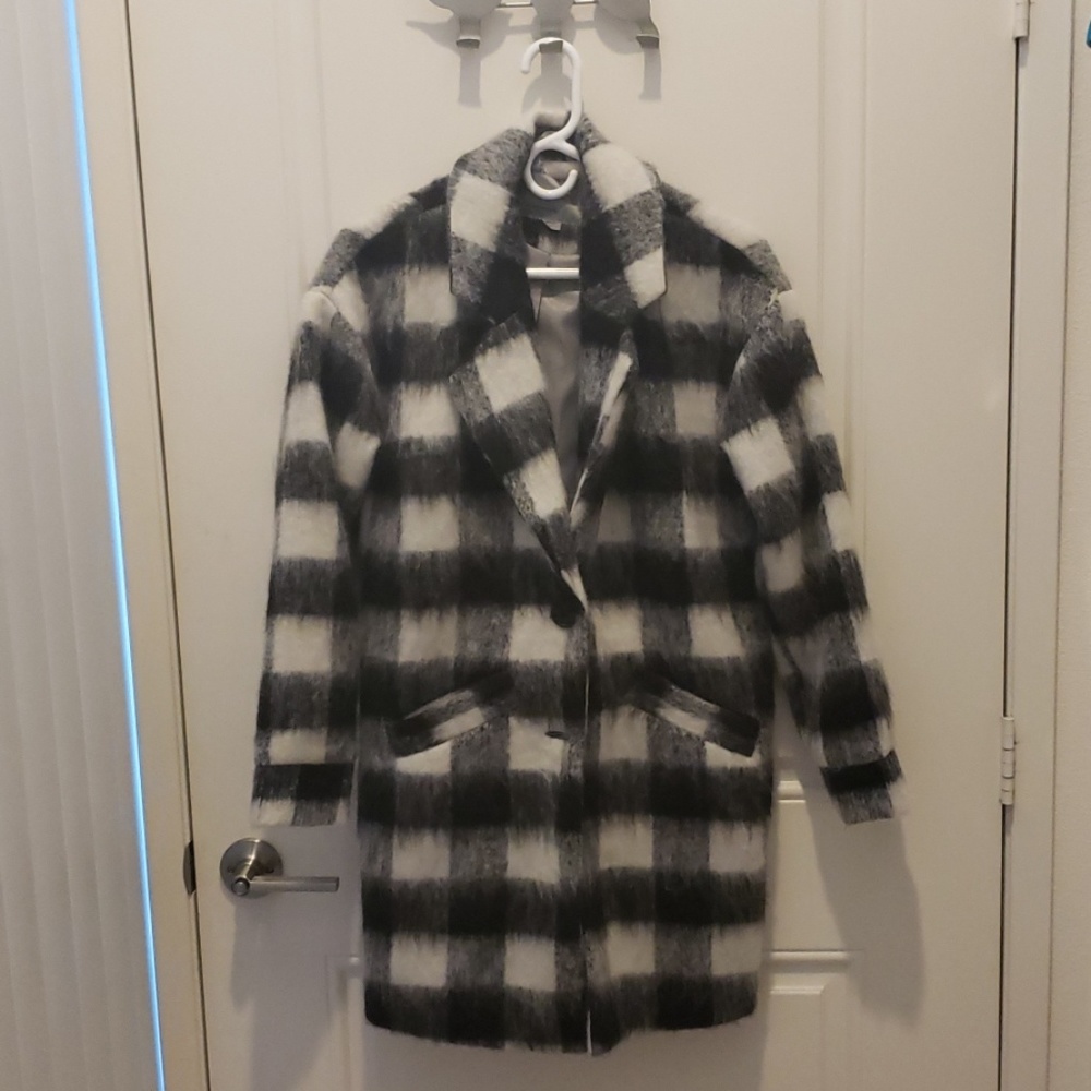 Vera Moda Plaid Jacket - Size Small